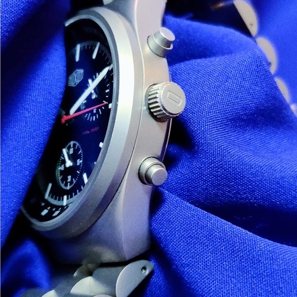 Duxot DX-2008 Matte Green Consillio Mecca Quartz Chrono Men's Watch EUC - Picture 3 of 8